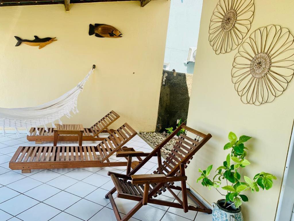Casa Duplex Beira Mar Com Caseiro De Cortesia Em Maceio Extérieur photo